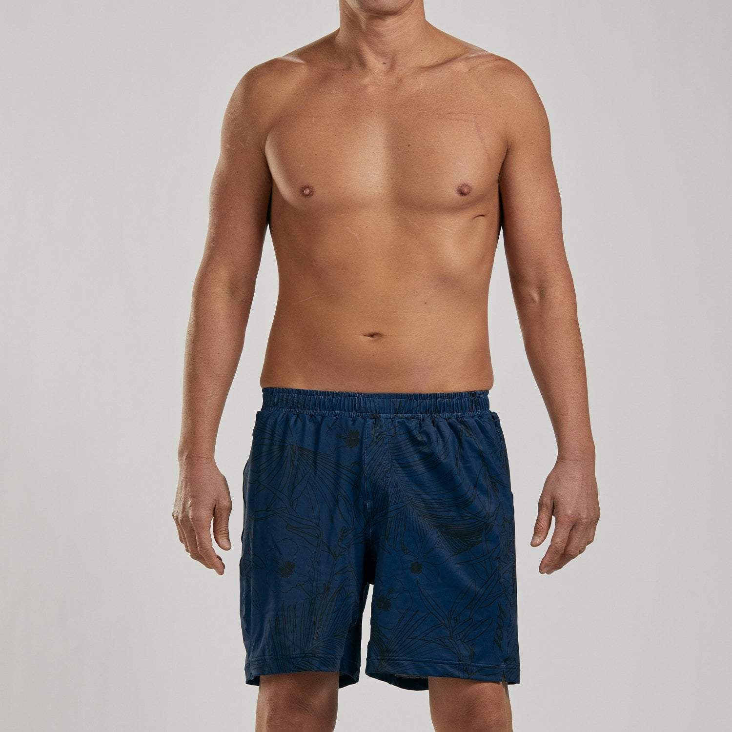 Zoot Sports RUN BOTTOMS MENS LTD RUN 7" SHORT - BLUE HAWAII