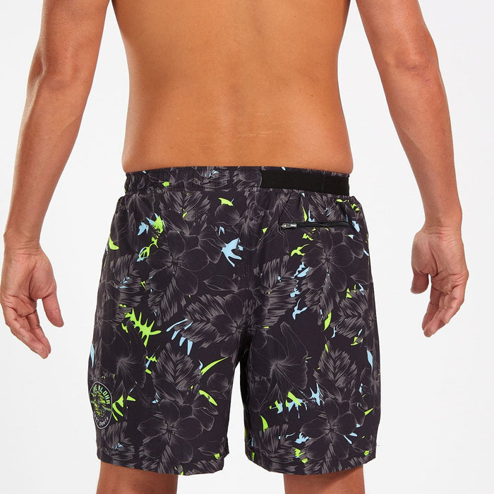 Zoot Sports RUN BOTTOMS MENS LTD RUN 7" SHORT - LIVE ALOHA