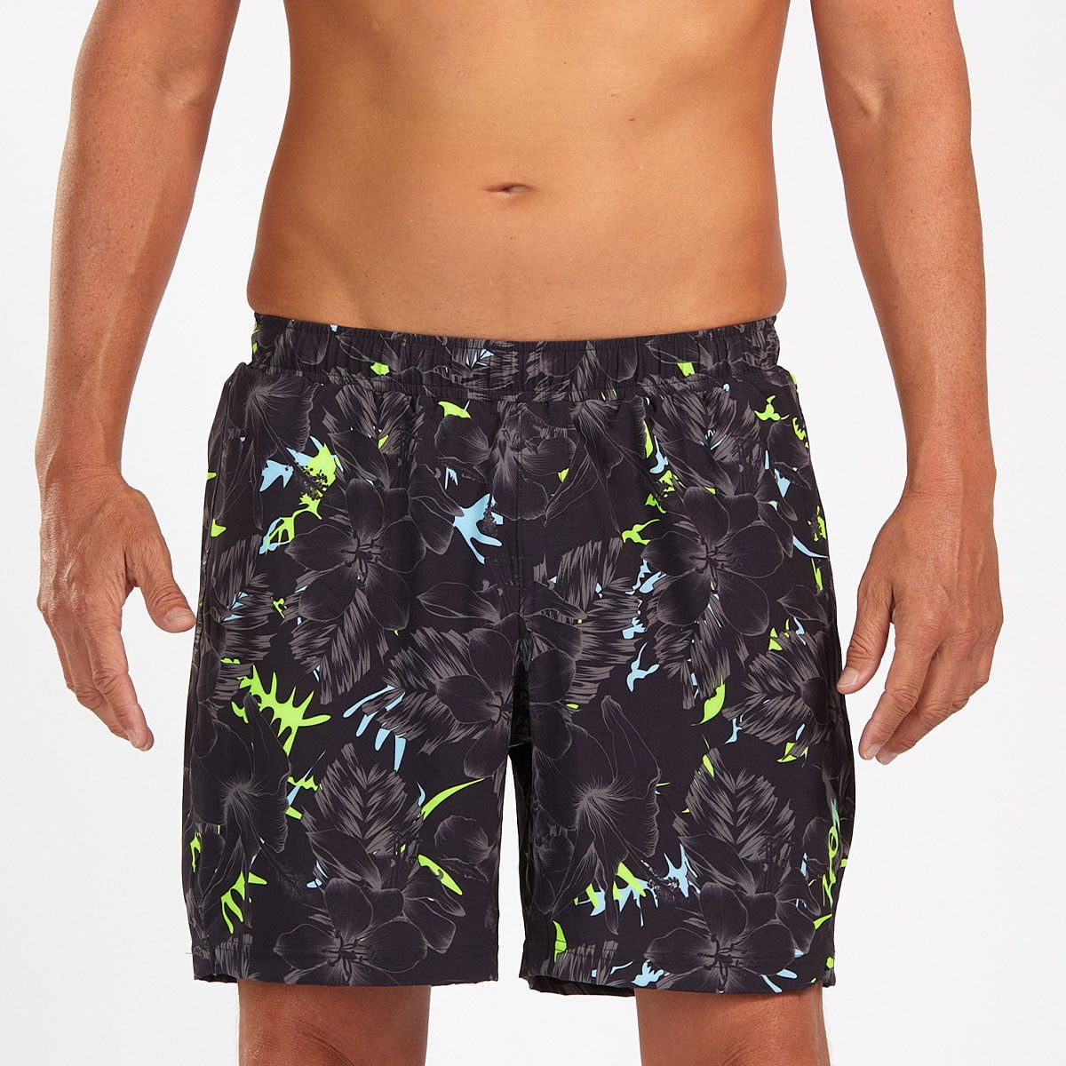 Zoot Sports RUN BOTTOMS MENS LTD RUN 7" SHORT - LIVE ALOHA