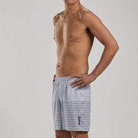 Zoot Sports RUN BOTTOMS MENS LTD RUN 7" SHORT - PINSTRIPE