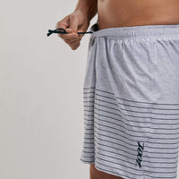 Zoot Sports RUN BOTTOMS MENS LTD RUN 7" SHORT - PINSTRIPE