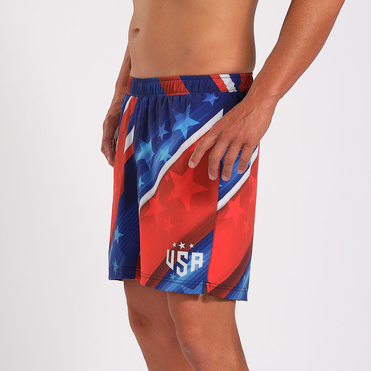 Zoot Sports RUN BOTTOMS MENS LTD RUN 7" SHORT - TEAM USA