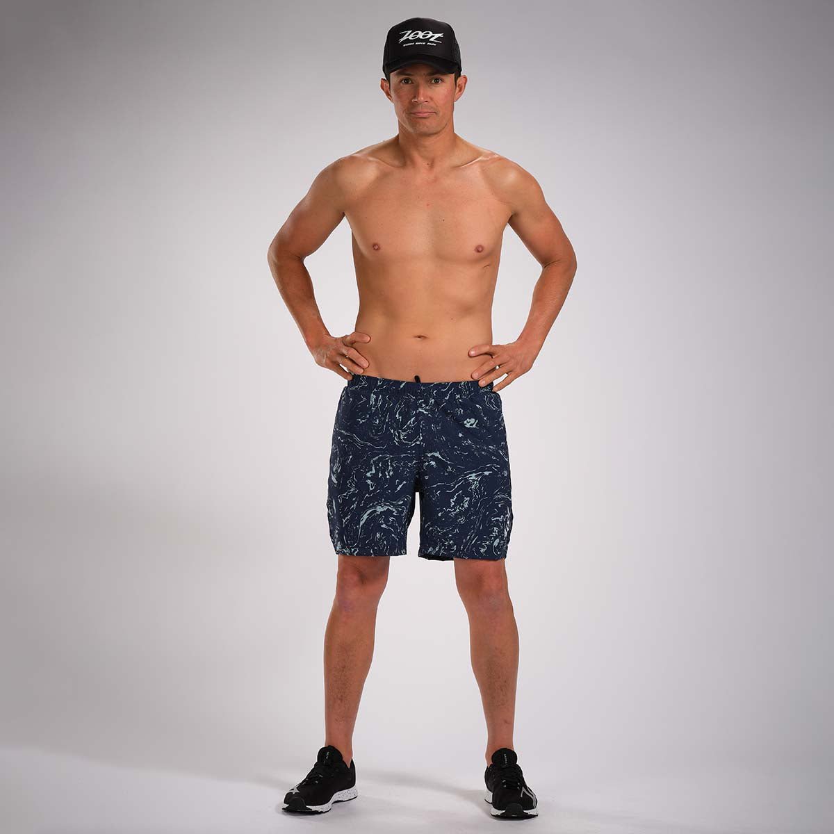 Zoot Sports RUN BOTTOMS MENS LTD RUN 7" SHORT - WAVE