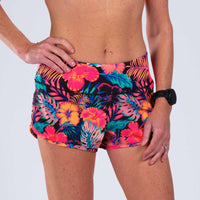 Zoot Sports RUN BOTTOMS Women's LTD Run 3" Short - 40 Years