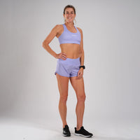 Zoot Sports RUN BOTTOMS Women's LTD Run 3" Short - Lilac