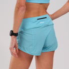 Zoot Sports RUN BOTTOMS Women's LTD Run 3" Short - Turquoise