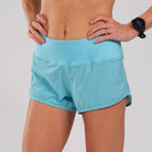 Zoot Sports RUN BOTTOMS Women's LTD Run 3" Short - Turquoise