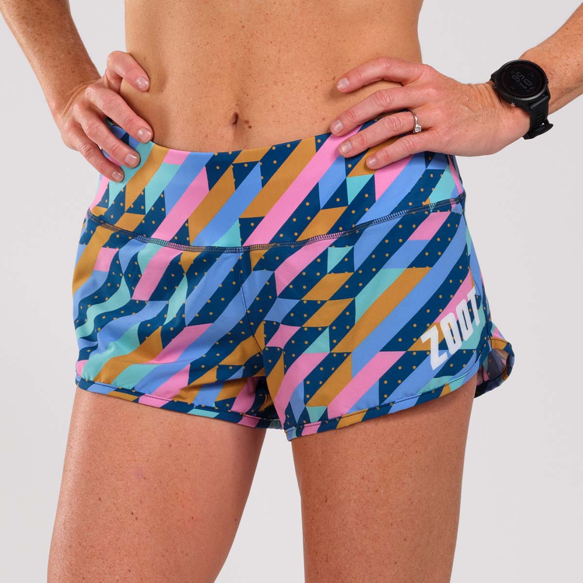 Zoot Sports RUN BOTTOMS Women's LTD Run 3" Short - Unbreakable