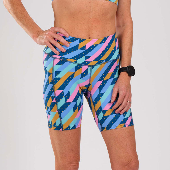 Zoot Sports RUN BOTTOMS Women's LTD Run Pulse Long Short - Unbreakable