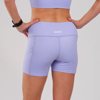 Zoot Sports RUN BOTTOMS Women's Ltd Run Pulse Short - Lilac