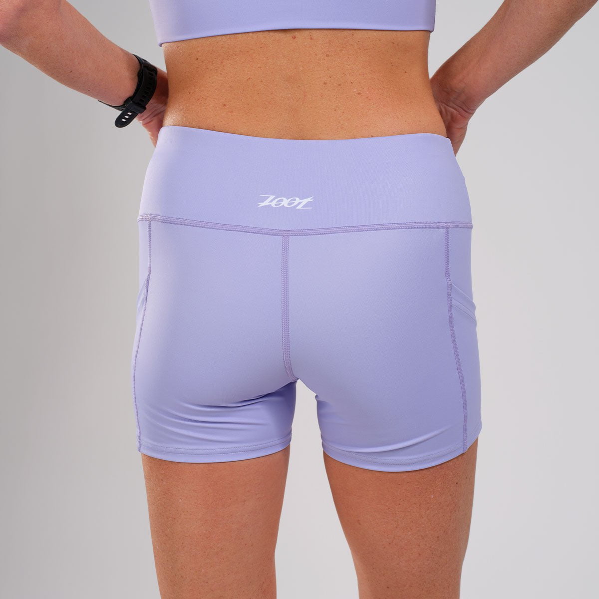 Zoot Sports RUN BOTTOMS Women's Ltd Run Pulse Short - Lilac