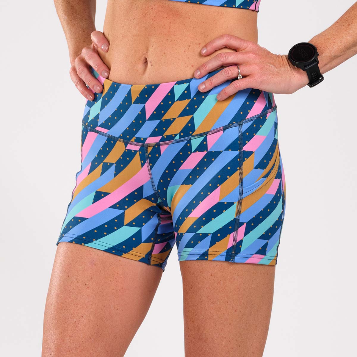 Zoot Sports RUN BOTTOMS Women's LTD Run Pulse Short - Unbreakable