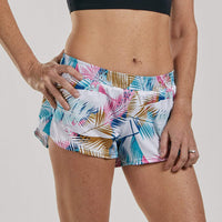 Zoot Sports RUN BOTTOMS WOMENS LTD RUN 3" CLASSIC SHORT - ALOHA