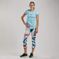 Zoot Sports RUN BOTTOMS WOMENS LTD RUN PULSE CAPRI - RIVIERA