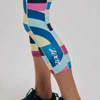 Zoot Sports RUN BOTTOMS WOMENS LTD RUN PULSE CAPRI - RIVIERA