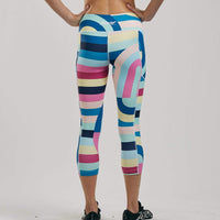 Zoot Sports RUN BOTTOMS WOMENS LTD RUN PULSE CAPRI - RIVIERA