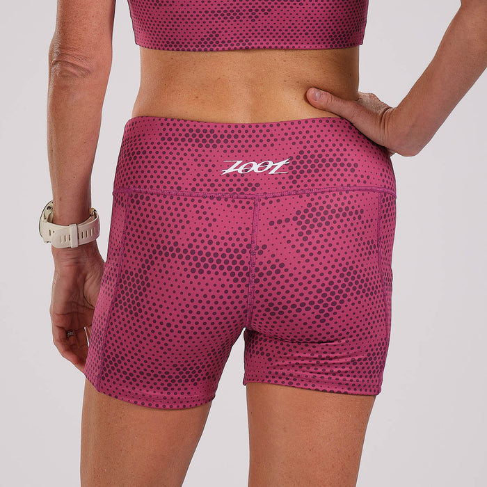 Zoot Sports RUN BOTTOMS WOMENS LTD RUN PULSE SHORT - DIGI CAMO