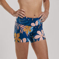 Zoot Sports RUN BOTTOMS WOMENS LTD RUN PULSE SHORT - PARADISE