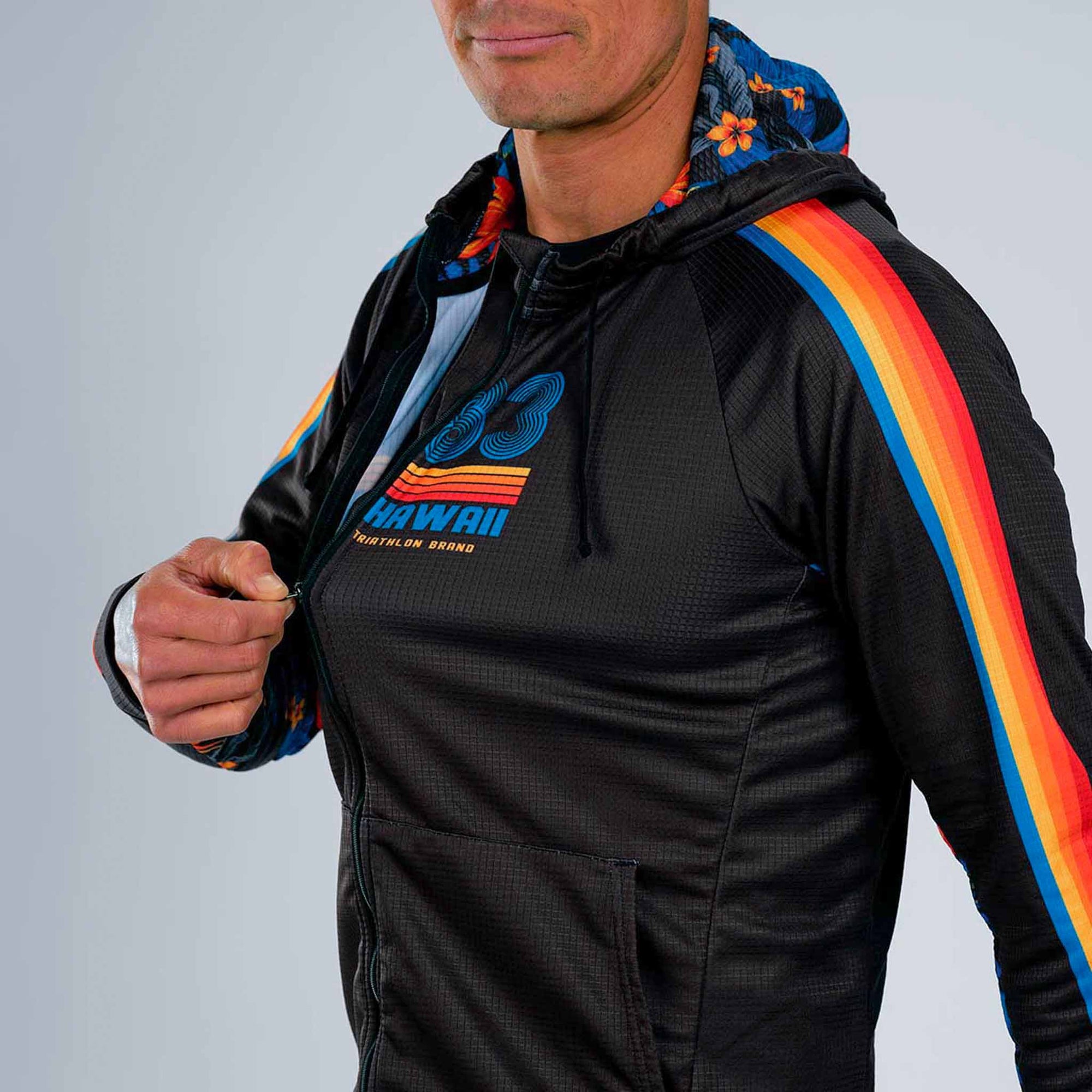 Zoot Sports RUN OUTERWEAR Men's LTD Run Thermo Hoodie - 40 Years