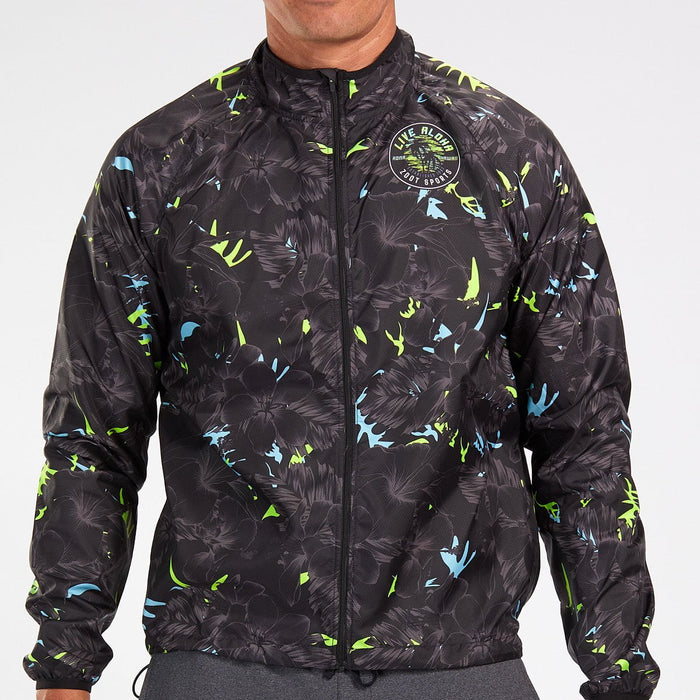 Zoot Sports RUN TOPS MENS LTD RUN JACKET - LIVE ALOHA