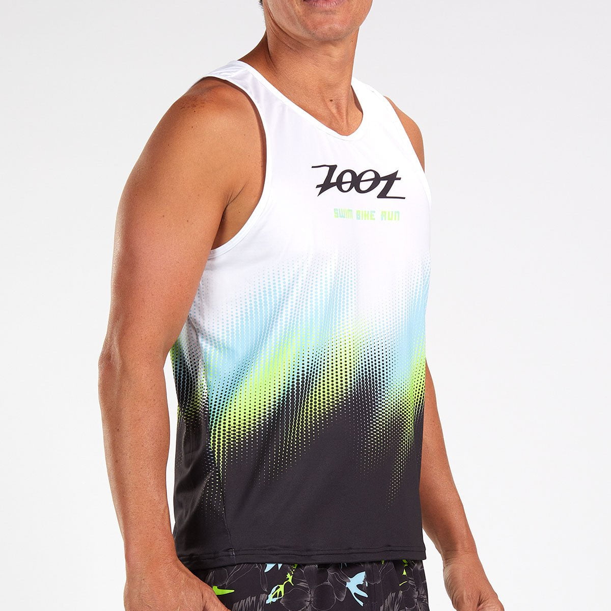Zoot Sports RUN TOPS MENS LTD RUN SINGLET - LIVE ALOHA