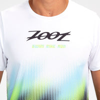 Zoot Sports RUN TOPS MENS LTD RUN TEE - LIVE ALOHA