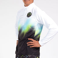 Zoot Sports RUN TOPS MENS LTD RUN THERMO HALF ZIP - LIVE ALOHA