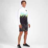 Zoot Sports RUN TOPS MENS LTD RUN THERMO HALF ZIP - LIVE ALOHA