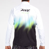 Zoot Sports RUN TOPS MENS LTD RUN THERMO HALF ZIP - LIVE ALOHA