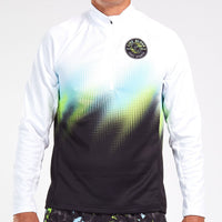 Zoot Sports RUN TOPS MENS LTD RUN THERMO HALF ZIP - LIVE ALOHA