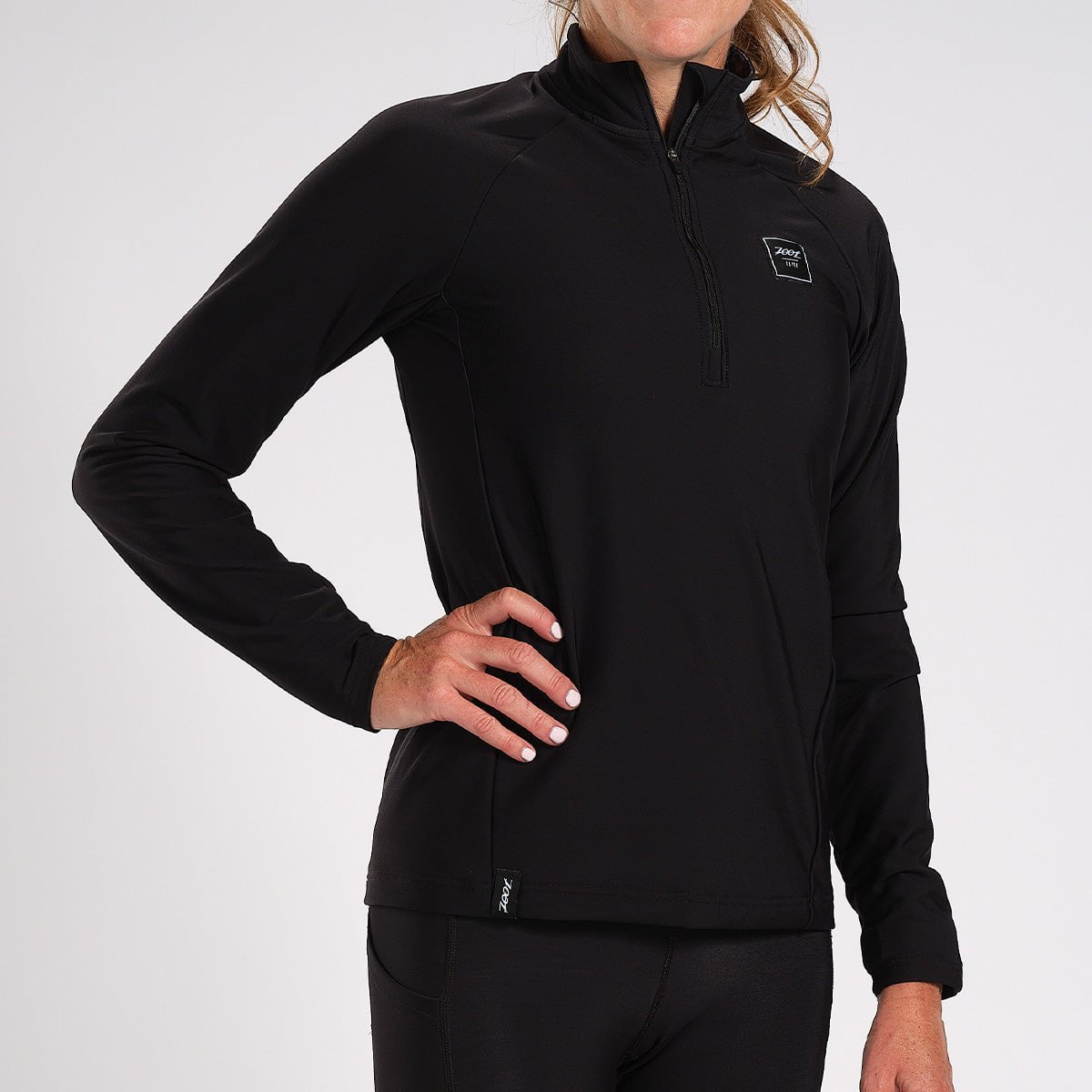 Zoot Sports RUN TOPS WOMENS ELITE RUN THERMO 1/2 ZIP - ELITE