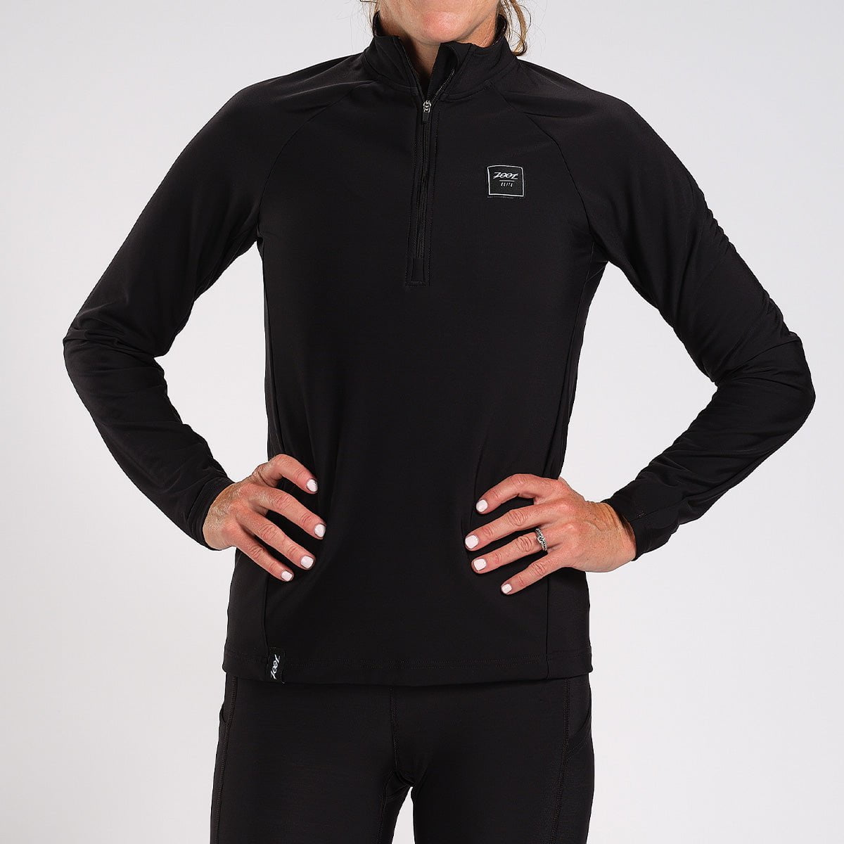 Zoot Sports RUN TOPS WOMENS ELITE RUN THERMO 1/2 ZIP - ELITE