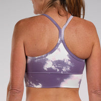 Zoot Sports RUN TOPS WOMENS LTD RUN CROP - MOONLIGHT