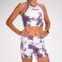 Zoot Sports RUN TOPS WOMENS LTD RUN CROP - MOONLIGHT