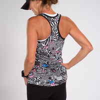 Zoot Sports RUN TOPS WOMENS LTD RUN SINGLET - AMERICAN REBEL