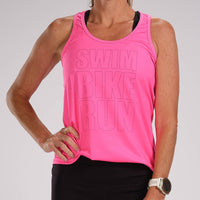 Zoot Sports RUN TOPS WOMENS LTD RUN SINGLET - SWIM BIKE RUN