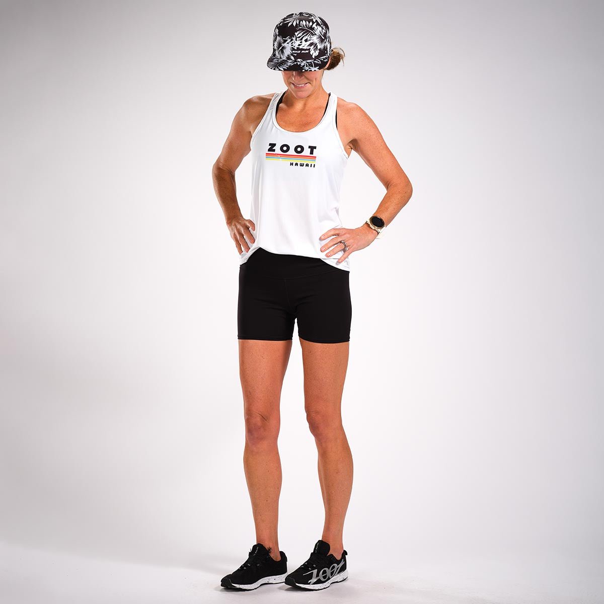 Zoot Sports RUN TOPS WOMENS LTD RUN SINGLET - ZOOT HAWAII