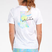 Zoot Sports RUN TOPS WOMENS LTD RUN TEE - LIVE ALOHA