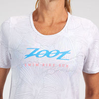 Zoot Sports RUN TOPS WOMENS LTD RUN TEE - LIVE ALOHA