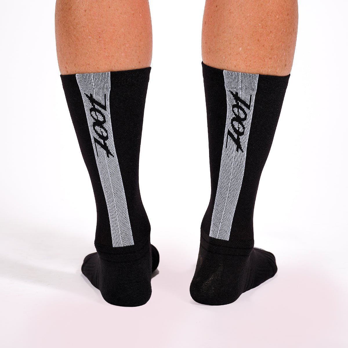 Zoot Sports SOCKS Unisex 6" Sock - Black/White