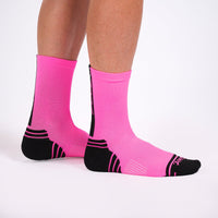 Zoot Sports SOCKS Unisex 6" Sock - Hi Viz Pink