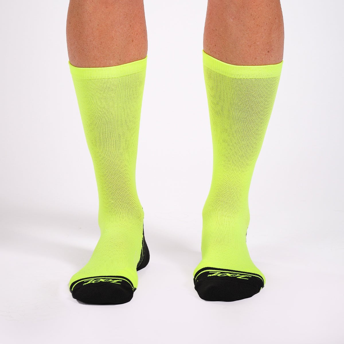 Zoot Sports SOCKS Unisex 6" Sock - Hi Viz Yellow