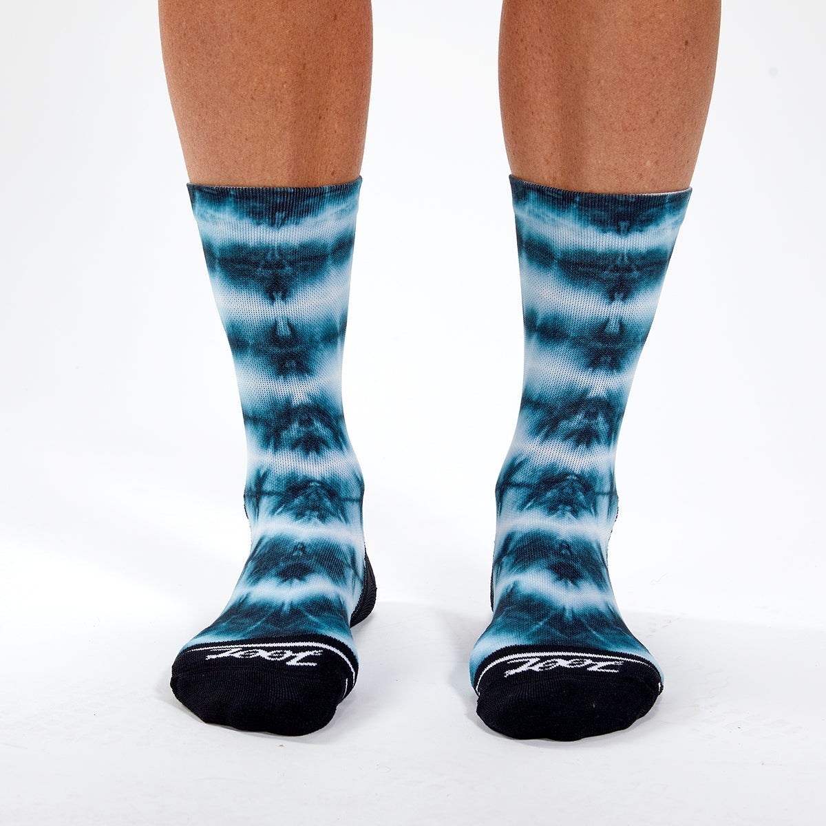 Unisex 6 Sock - Blue Tie Dye