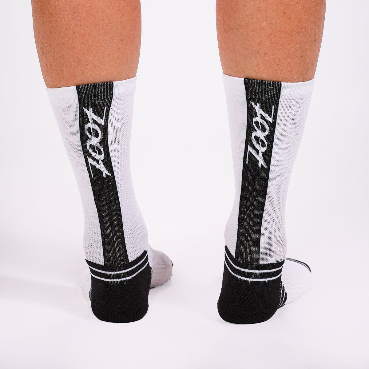 Zoot Sports SOCKS Unisex 6" Sock- White/Black
