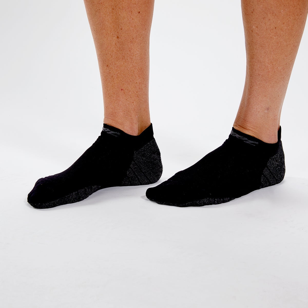 Zoot Sports SOCKS UNISEX NO SHOW LIGHT CUSHION SOCK - BLACK