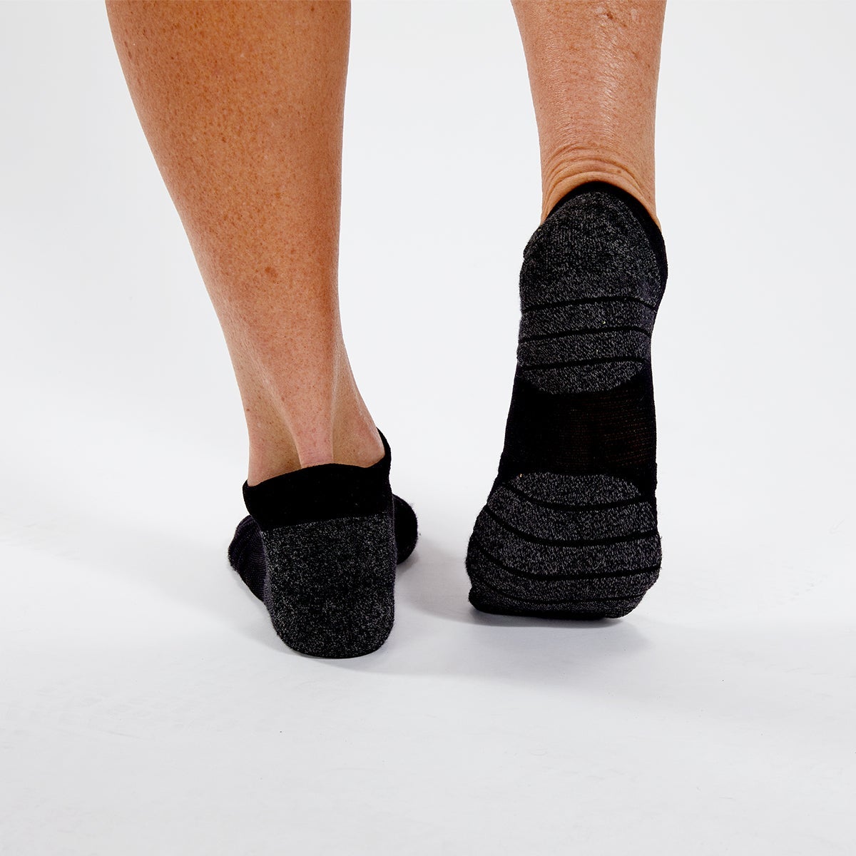 Zoot Sports SOCKS UNISEX NO SHOW LIGHT CUSHION SOCK - BLACK