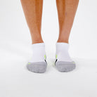 Zoot Sports SOCKS UNISEX NO SHOW MEDIUM CUSHION SOCK - WHITE