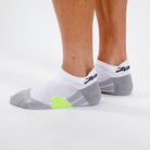 Zoot Sports SOCKS UNISEX NO SHOW MEDIUM CUSHION SOCK - WHITE