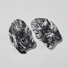 Zoot Sports SWIM ACCESSORIES ULTRA HAND PADDLE - BLACK/WHITE