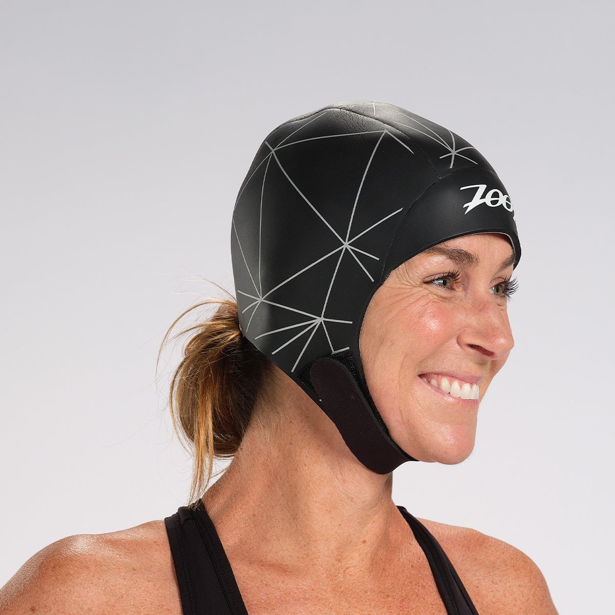 Zoot Sports SWIM CAPS Unisex Thermo Neoprene Cap - Black
